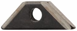 Noga - R2 Bi-Directional High Speed Steel Deburring Swivel Blade - Use on Cross Hole Surfaces, Reversible - Exact Tooling