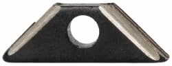 Noga - R1 Bi-Directional High Speed Steel Deburring Swivel Blade - Use on Cross Hole Surfaces, Reversible - Exact Tooling