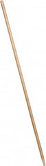 Weiler - 60 x 15/16" Wood Handle for Floor Brushes & Garage Brushes - Threaded Connection, Tan - Exact Tooling
