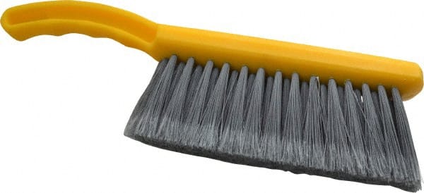 Rubbermaid - 12-1/2" OAL, Polypropylene Counter Duster - 8" Long Head, Plastic Handle, Silver - Exact Tooling