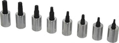 Proto - 8 Piece 3/8" Drive Torx Bit Socket Set - T15 to T50 Torx - Exact Tooling