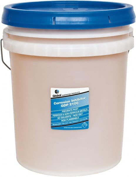Global Diversified Products - 5 Gal Rust/Corrosion Inhibitor - Comes in Pail - Exact Tooling