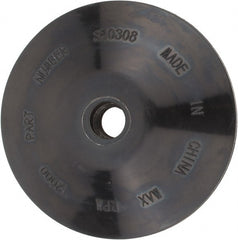 DeWALT - 4-1/2" Diam Locking Nut Disc Backing Pad - Medium Density, 12,000 RPM - Exact Tooling