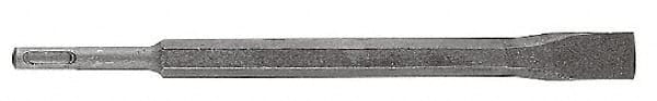 DeWALT - 3/4" Head Width, 10" OAL, Cold Chisel - SDS Plus Drive, SDS Plus Shank, Steel - Exact Tooling