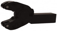 Made in USA - 6.2 Inch Overall Length x 1 Inch Overall Width, 1/2 to 1.55 Inch Capacity, Right Hand Cut, Scissor and Straddle Type Knurler - 3/4 Inch Diameter, 4 Inch Shank Length x 1 Inch Shank Width x 1 Inch Shank Height, Square Shank, KP Series - Exact Tooling
