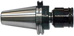 Parlec - CAT40 Taper Shank Tension & Compression Tapping Chuck - #6 to 1-5/8" Tap Capacity, 4.85" Projection, Through Coolant - Exact Tooling