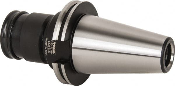 Parlec - CAT50 Taper Shank Rigid Tapping Adapter - #6 to 1-5/8" Tap Capacity, 3-3/4" Projection, Quick Change - Exact Tooling
