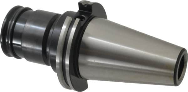 Parlec - CAT50 Taper Shank Rigid Tapping Adapter - #6 to 1-5/8" Tap Capacity, 3-3/4" Projection, Quick Change, Through Coolant - Exact Tooling