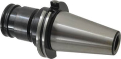 Parlec - CAT50 Taper Shank Rigid Tapping Adapter - #6 to 1-5/8" Tap Capacity, 3-3/4" Projection, Quick Change, Through Coolant - Exact Tooling