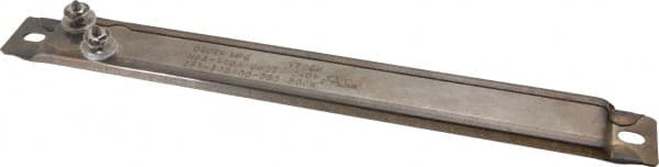 Value Collection - 14" OAL, 240 Volt, Offset Terminal, Stainless Steel High Density Strip Finned Heater - 500 Watt, 14 Watts per Sq In - Exact Tooling