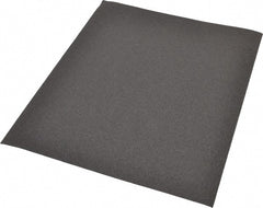 Value Collection - 120 Grit, Aluminum Oxide Sanding Sheet - 11" Long x 9" Wide, Fine Grade, J Weighted Cloth Backing - Exact Tooling