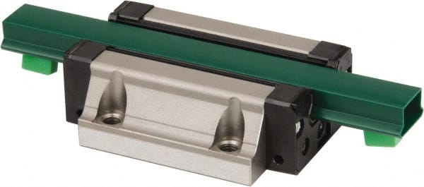 THK - 79mm L x 63mm W x 25.4mm H, 40mm Transverse Hole Spcg, 53mm Lateral Hole Spcg, 4 Way SHS Block w/Caged Ball - 21.5mm Overhang, 22.3 Kn Dynamic Capacity, M6x5.4 Hole, 38.4 kn Static Load Rating, 30" High Assembly - Exact Tooling