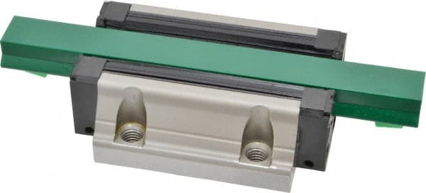 THK - 92mm L x 70mm W x 30.2mm H, 45mm Transverse Hole Spcg, 57mm Lateral Hole Spcg, 4 Way SHS Block w/Caged Ball - 23.5mm Overhang, 31.7 Kn Dynamic Capacity, M8x6.8 Hole, 52.4 kn Static Load Rating, 36" High Assembly - Exact Tooling