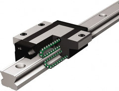 THK - 1,600mm OAL x 15mm Overall Width x 13mm Overall Height Horizontal Mount SSR Rail - 60mm Between Holes, 3-1/2 x 6 x 4-1/2mm Hole Size - Exact Tooling
