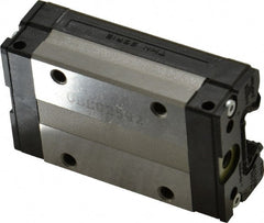 THK - 57mm L x 34mm W x 19.5mm H, 26mm Transverse Hole Spcg, 26mm Lateral Hole Spcg, High Radial Load SSR Block w/Caged Ball - 9.5mm Overhang, 14.7 Kn Dynamic Capacity, M4x7 Hole, 16.5 kn Static Load Rating, 24" High Assembly - Exact Tooling