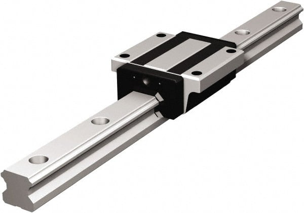 THK - 4,000mm OAL x 54mm Overall Width x 54mm Overall Height Roller Rail System - Exact Tooling