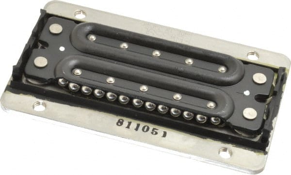 THK - 100mm L x 60mm W x 3.2mm H, 70mm Transverse Hole Spcg, 50mm Lateral Hole Spcg, Slidepack FBW - M5x0.8 Hole, 0.88 kn Static Load Rating - Exact Tooling