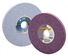 Norton - 12" Diam x 3" Hole x 1" Thick, H Hardness, 60 Grit Surface Grinding Wheel - Ceramic, Type 1, Medium Grade, 2,710 Max RPM, Vitrified Bond, No Recess - Exact Tooling