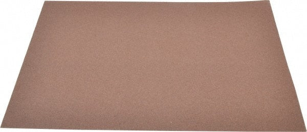 Norton - 150 Grit, Aluminum Oxide Sanding Sheet - 11" Long x 9" Wide, Fine Grade, J Weighted Cloth Backing - Exact Tooling