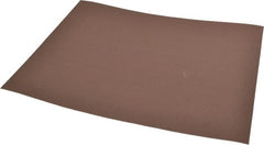 Norton - 400 Grit Aluminum Oxide Sanding Sheet - 11" Long x 9" Wide, Extra Fine Grade, J-Weighted Cloth Backing - Exact Tooling