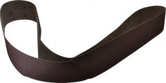 3M - 3" Wide x 72" OAL, 80 Grit, Aluminum Oxide Abrasive Belt - Aluminum Oxide, Medium, Coated, X Weighted Cloth Backing, Series 341D - Exact Tooling