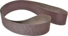 3M - 3" Wide x 72" OAL, 36 Grit, Aluminum Oxide Abrasive Belt - Aluminum Oxide, Very Coarse, Coated, X Weighted Cloth Backing, Series 341D - Exact Tooling