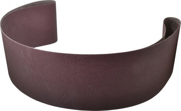 3M - 6" Wide x 79" OAL, 60 Grit, Aluminum Oxide Abrasive Belt - Aluminum Oxide, Medium, Coated, X Weighted Cloth Backing, Series 341D - Exact Tooling