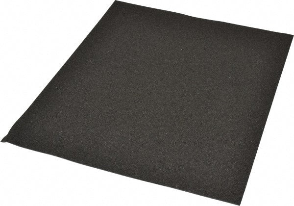 Norton - Emery Sanding Sheet - 11" Long x 9" Wide, Coarse Grade, J Weighted Cloth Backing - Exact Tooling