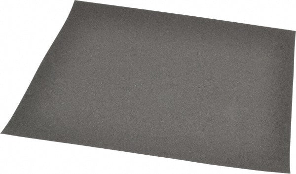 Norton - Emery Sanding Sheet - 11" Long x 9" Wide, Medium Grade, J Weighted Cloth Backing - Exact Tooling