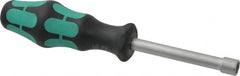 Wera - 5/16" Hollow Shaft Nutdriver - Ergonomic Handle, 7-1/4" OAL - Exact Tooling