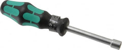 Wera - 11/32" Hollow Shaft Nutdriver - Ergonomic Handle, 7-1/4" OAL - Exact Tooling