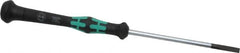 Wera - Electronic/Electrostatic Slotted Screwdriver - 80mm Blade Length, Round Shank, Ergonomic Handle - Exact Tooling