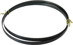 Starrett - 10 TPI, 8' 10" Long x 5/8" Wide x 0.032" Thick, Welded Band Saw Blade - Carbon Steel, Toothed Edge, Raker Tooth Set, Flexible Back, Contour Cutting - Exact Tooling
