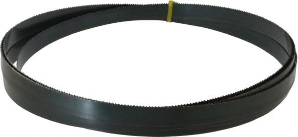 Starrett - 10 TPI, 14' 8" Long x 3/4" Wide x 0.032" Thick, Welded Band Saw Blade - Carbon Steel, Toothed Edge, Raker Tooth Set, Flexible Back, Contour Cutting - Exact Tooling