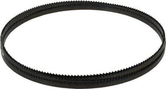 Starrett - 6 TPI, 12' 6" Long x 3/8" Wide x 0.025" Thick, Welded Band Saw Blade - Carbon Steel, Toothed Edge, Raker Tooth Set, Flexible Back, Contour Cutting - Exact Tooling