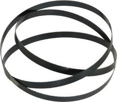 Starrett - 14 TPI, 5' 4" Long x 1/2" Wide x 0.025" Thick, Welded Band Saw Blade - Carbon Steel, Toothed Edge, Raker Tooth Set, Flexible Back, Contour Cutting - Exact Tooling