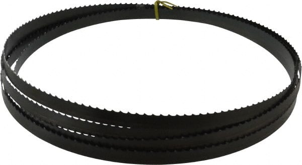 Starrett - 3 TPI, 19' 6" Long x 3/4" Wide x 0.032" Thick, Welded Band Saw Blade - Carbon Steel, Toothed Edge, Raker Tooth Set, Flexible Back, Contour Cutting - Exact Tooling