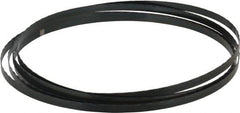 Starrett - 18 TPI, 12' 6" Long x 3/8" Wide x 0.025" Thick, Welded Band Saw Blade - Carbon Steel, Toothed Edge, Raker Tooth Set, Flexible Back, Contour Cutting - Exact Tooling
