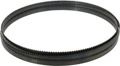 Starrett - 6 TPI, 12' 10" Long x 1/2" Wide x 0.025" Thick, Welded Band Saw Blade - Carbon Steel, Toothed Edge, Raker Tooth Set, Flexible Back, Contour Cutting - Exact Tooling