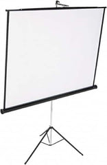 Quartet - Projection Screens Mount Type: Tripod Screen Width (Inch): 70 - Exact Tooling
