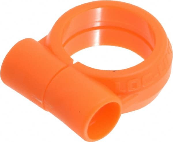 Loc-Line - Unthreaded, 1/4" Hose Inside Diam, Coolant Hose Element Clamp - For Use with 1/4" Loc-Line Modular Hose System, 20 Pieces - Exact Tooling