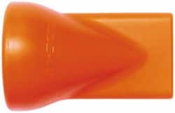 Loc-Line - 1/2" Hose Inside Diam x 1/8" Nozzle Diam, Coolant Hose Nozzle - Unthreaded, for Use with Loc-Line Modular Hose System, 20 Pieces - Exact Tooling