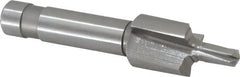 Made in USA - 5/16-24" Port, 0.742" Spotface Diam, 1/8" Tube Outside Diam, Reamer Pilot, Straight Shank, High Speed Steel Porting Tool - Exact Tooling