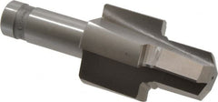 Made in USA - 1-1/16 - 12" Port, 1.665" Spotface Diam, 3/4" Tube Outside Diam, Reamer Pilot, Straight Shank, High Speed Steel Porting Tool - Exact Tooling
