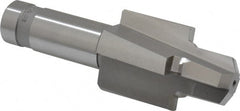 Made in USA - 7/8-14" Port, 1.364" Spotface Diam, 5/8" Tube Outside Diam, Reamer Pilot, Straight Shank, High Speed Steel Porting Tool - Exact Tooling