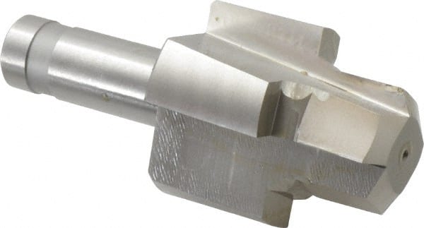 Made in USA - 1-5/16 - 12" Port, 1.93" Spotface Diam, 1" Tube Outside Diam, Reamer Pilot, Straight Shank, High Speed Steel Porting Tool - Exact Tooling