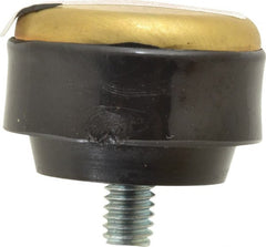 NUPLA - 1-1/2" Face Diam, Hammer Tip/Face - Brass - Exact Tooling