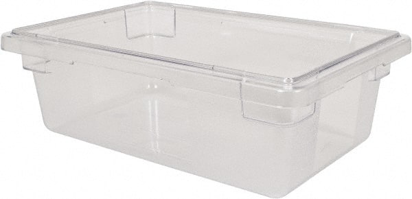 Rubbermaid - Rectangular, Clear Polycarbonate Food Tote Box - 9" High x 18" Wide x 26" Long - Exact Tooling