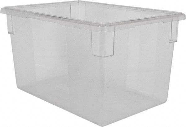 Rubbermaid - Rectangular, Clear Polycarbonate Food Tote Box - 15" High x 18" Wide x 26" Long - Exact Tooling