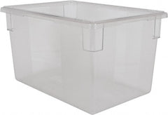 Rubbermaid - Rectangular, Clear Polycarbonate Food Tote Box - 15" High x 18" Wide x 26" Long - Exact Tooling